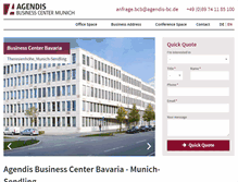 Tablet Screenshot of bavaria-bc.de